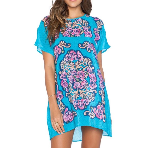 Tolani Tiffany Dress Tourqouise XS - Picture 2 of 5